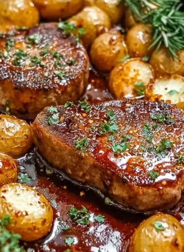 Juicy sheet pan chicken chops seasoned and baked to perfection
