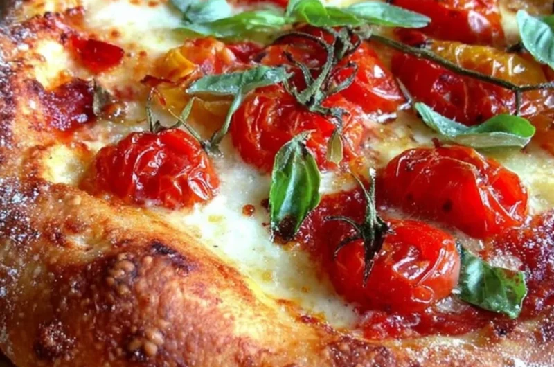 Thin crust vegan pizza dough ready for toppings